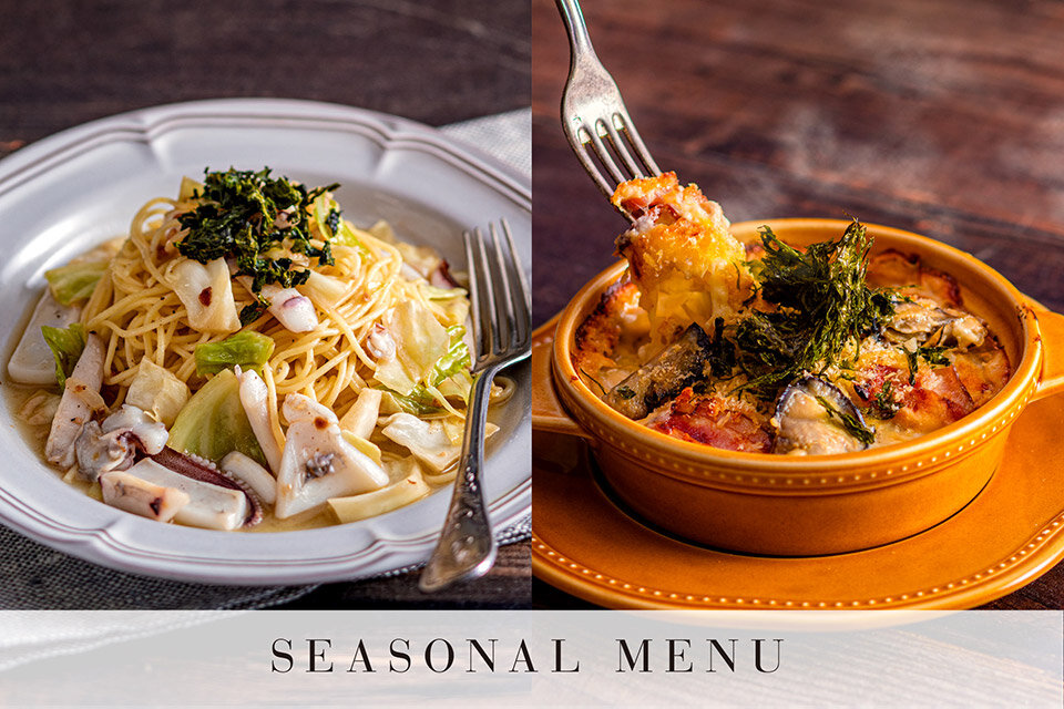 SEASONAL MENU