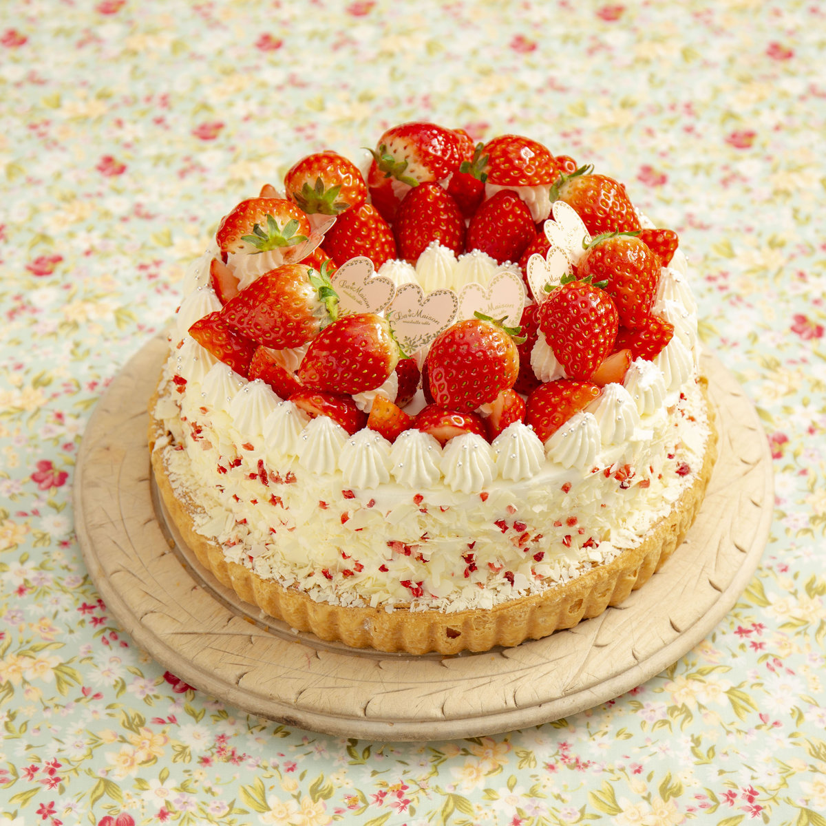 希少 カルティエ メゾン ケーキ フルーツ皿 豪華 キラキラ