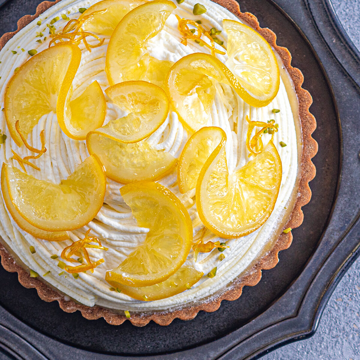 オンラインショップ限定 宮崎県産日南レモンのモンブランタルト｜NEWS