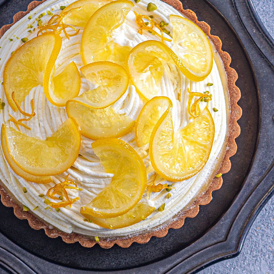 オンラインショップ限定 狭間農園 瀬戸内レモンのモンブランタルト