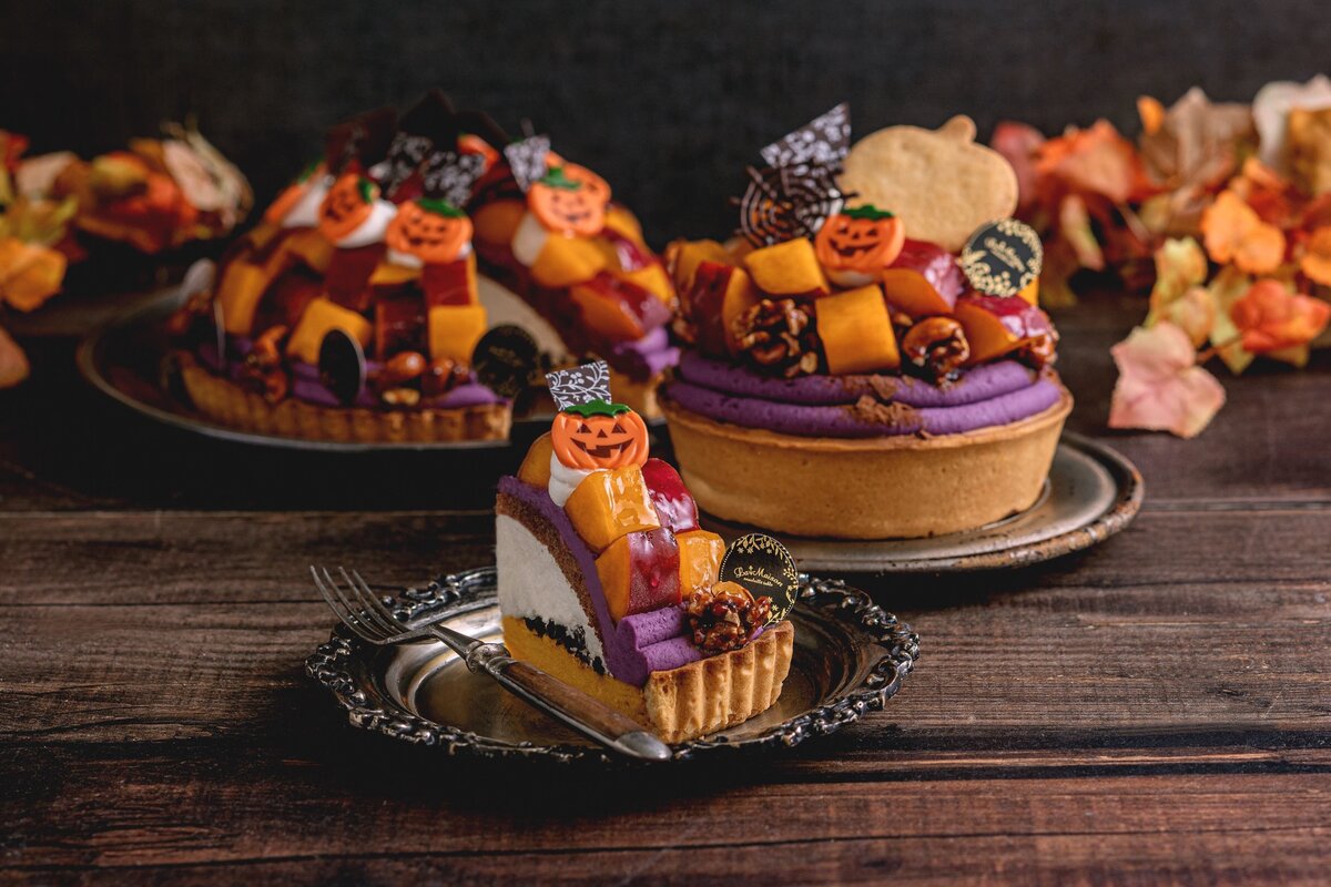 仲良しドクロ♡ハートタルト☆ハロウィン 仲良しドクロ♡ハートタルト☆ハロウィン