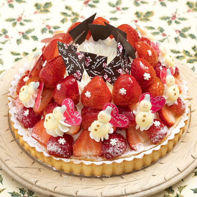 季節限定 あまおうとショコラブランのベイクドチーズタルト Tart La Maison Ensoleille Table 季節限定 あまおうとショコラブランのベイクドチーズタルト Tart La Maison Ensoleille Table