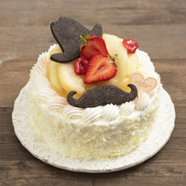 父の日限定 白桃のショートケーキ フルーツタルトのラ メゾン アンソレイユターブル 父の日限定 白桃のショートケーキ フルーツタルトのラ メゾン アンソレイユターブル