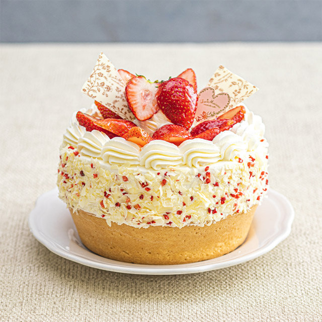いちごのショートケーキタルト フルーツタルトのラ メゾン アンソレイユターブル