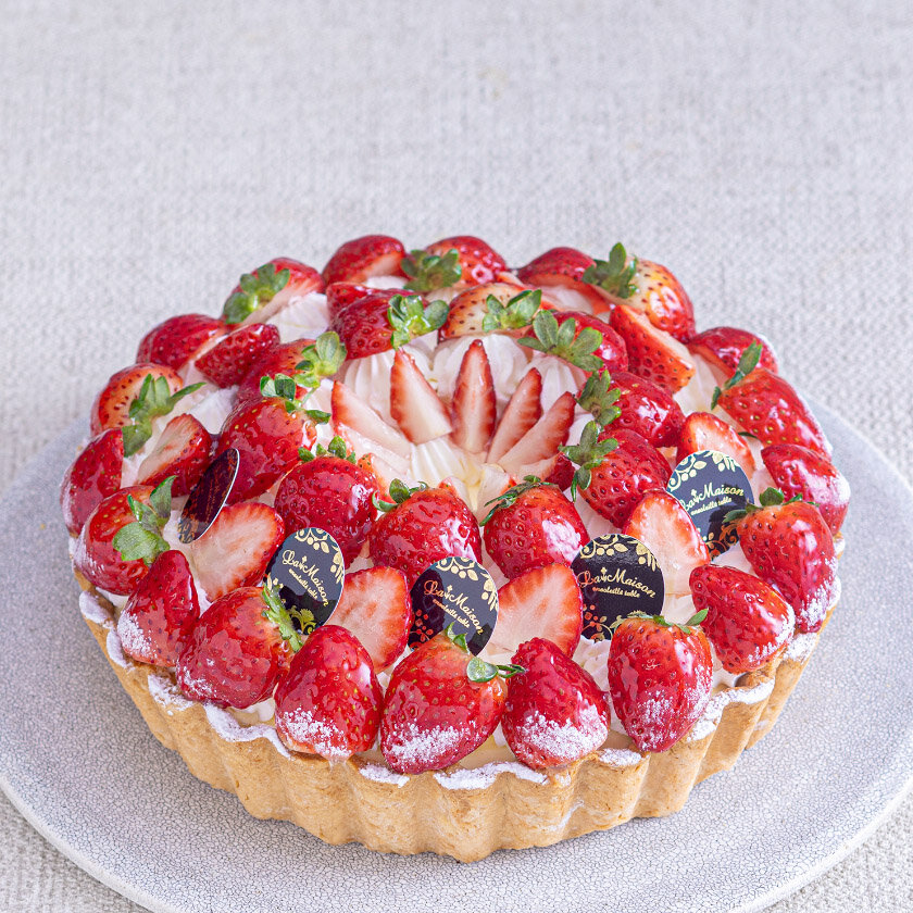 いちごのカスタードクリームタルト｜フルーツタルトのラ・メゾン・アン
